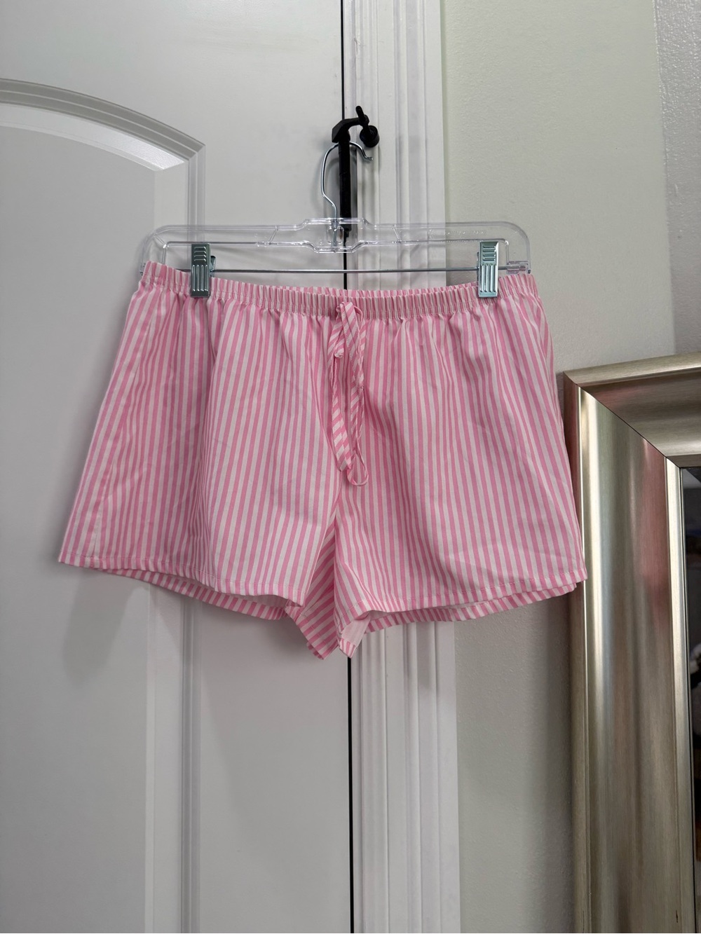 Pink Stripe Women’s Lounge Shorts